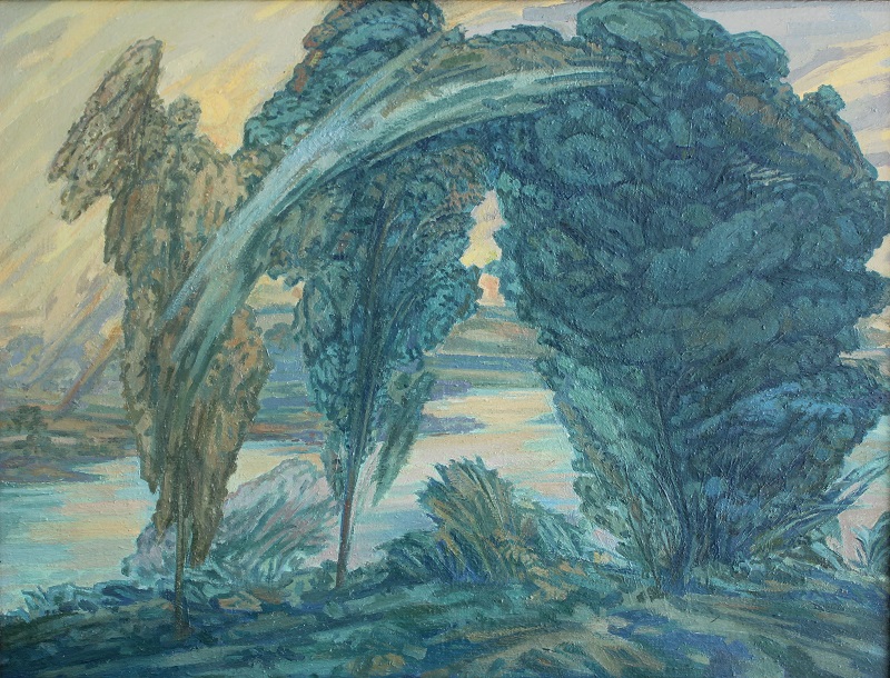 Три грации, художник Степан Климчук, холст, масло, 65x85см
